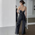 High Street Fashion Denim Jumpsuit
